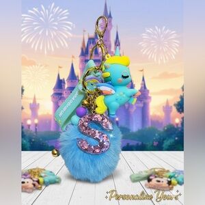 Nancz Artisan’s Nook Exclusive: “Dreamy Pegasus” Personalized Glitter Keychain